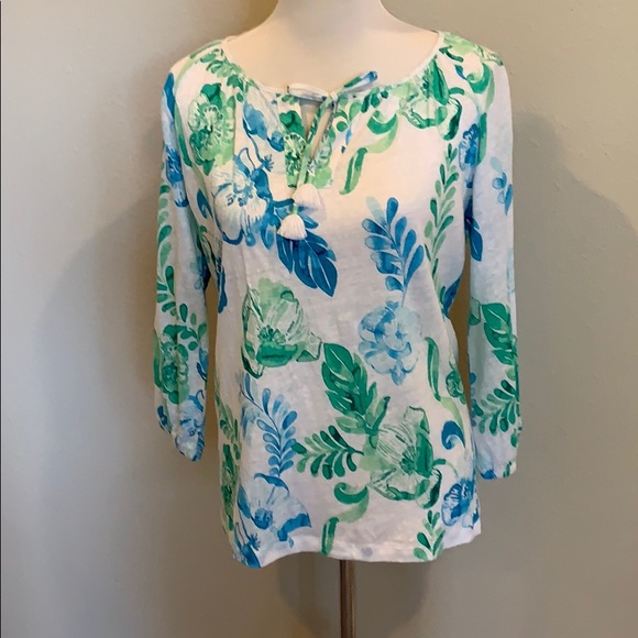 Tommy Bahama Tops - NWT Tommy Bahama Watercolor Knit Blouse